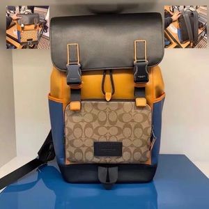 Coach Track Backpack ColorBlock